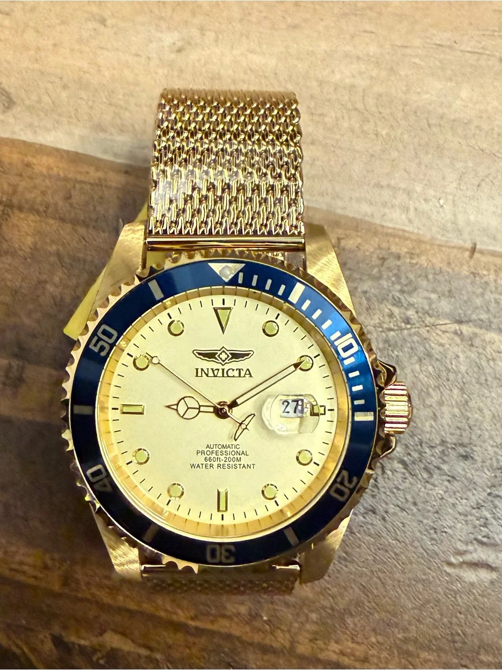 Invicta Grand Diver Bastian Automatic Men’s Watch, 200m, Blue Bezel, 47mm